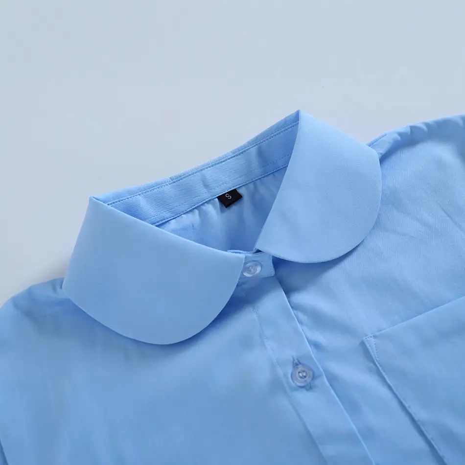Blue Japanese Orthodox Long Sleeve Shirt for Kids - Image 3