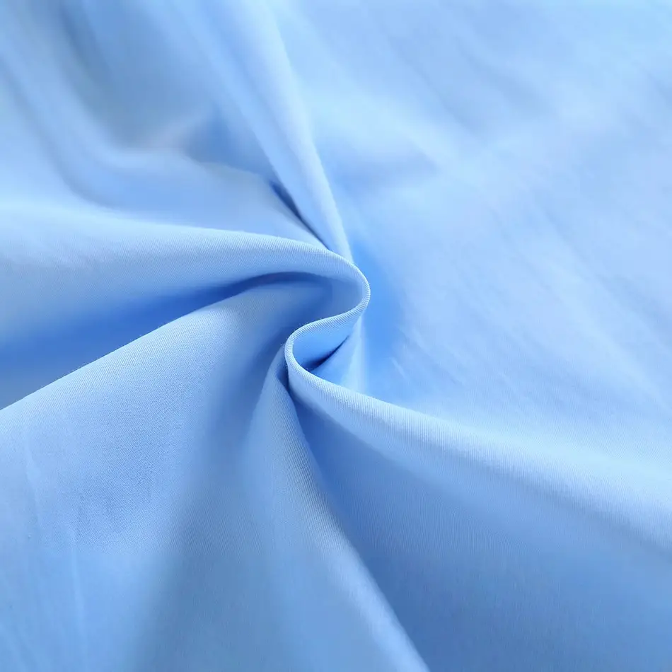Blue Long Sleeve Japanese School Shirt with Pointed Collar - Image 5