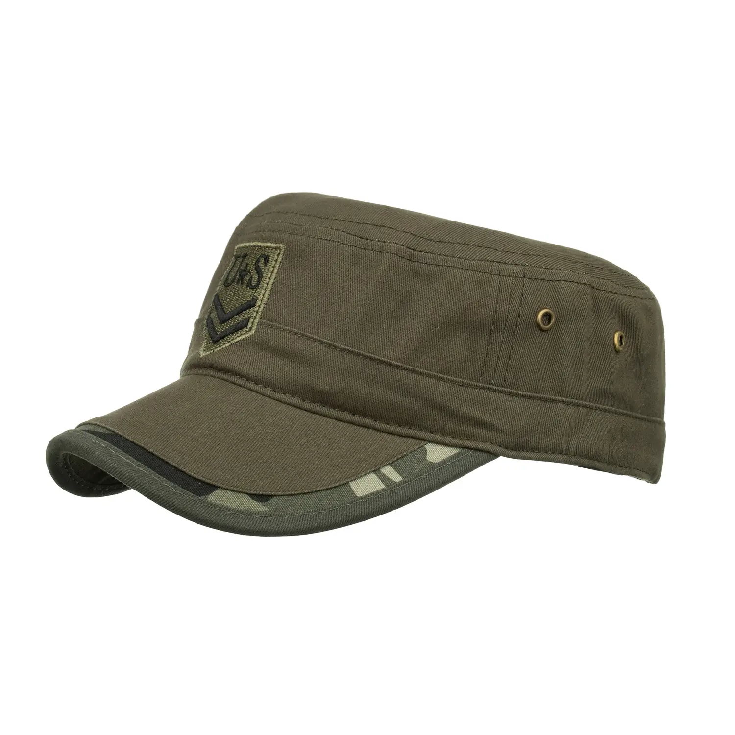 Military Camo Flat Cap 56-62cm Weight 80g - Image 3