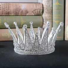 Zircon Leaf Crown Hairband for Weddings — feature 7