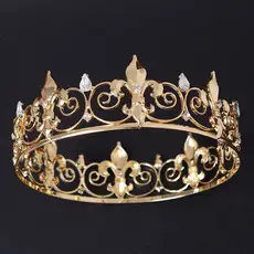 Zircon Leaf Crown Hairband for Weddings — feature 9