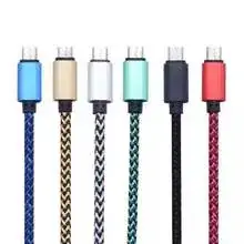 Cross-Border Fast Charging Cable 2A Tiger Grid Aluminum — feature 18