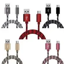 Cross-Border Fast Charging Cable 2A Tiger Grid Aluminum — feature 24