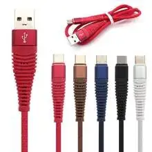 Cross-Border Fast Charging Cable 2A Tiger Grid Aluminum — feature 28