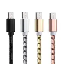 Cross-Border Fast Charging Cable 2A Tiger Grid Aluminum — feature 6