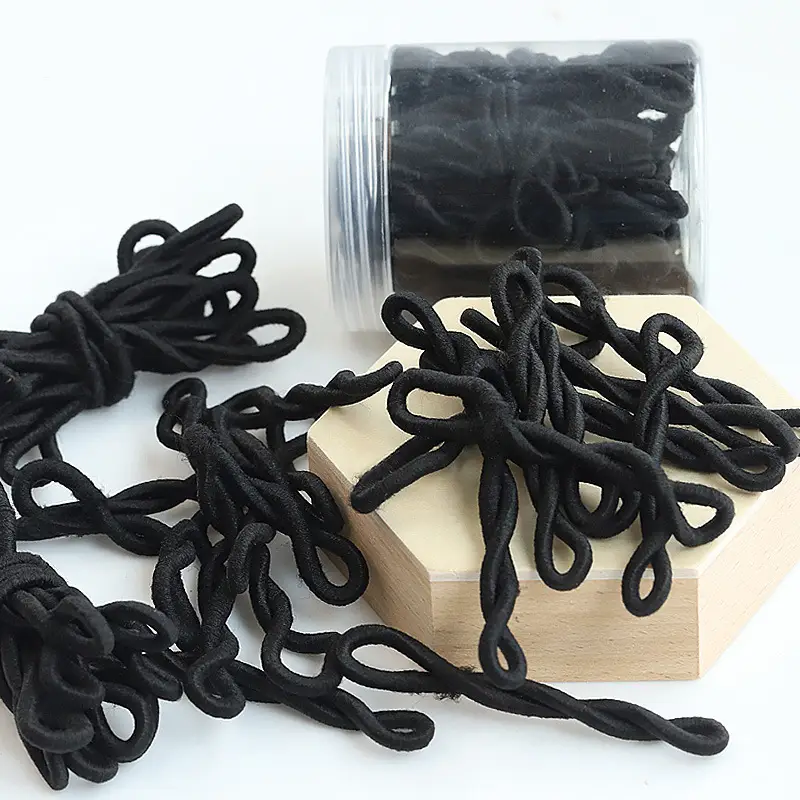 8 Color Elastic Hair Bands for Girls Women High Elastic Rubber - Image 8