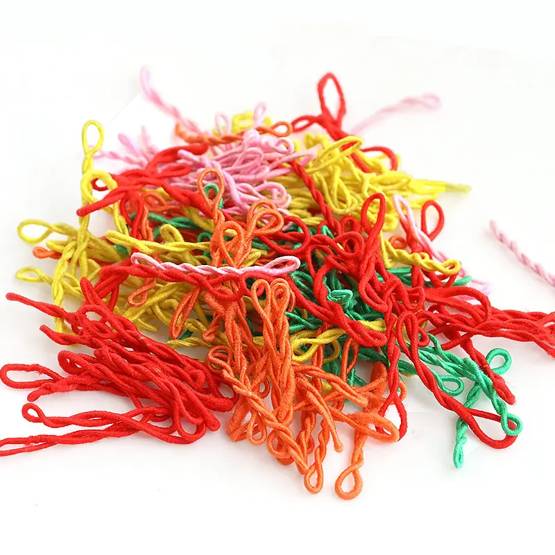 8 Color Elastic Hair Bands for Girls Women High Elastic Rubber - Image 10