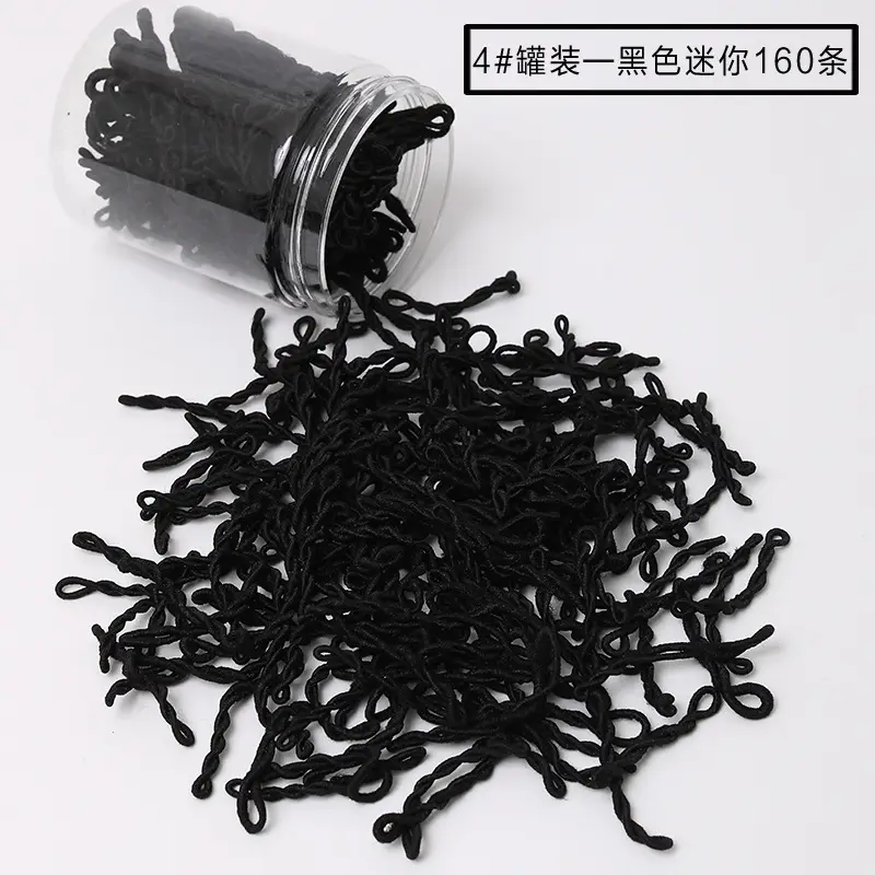 8 Color Elastic Hair Bands for Girls Women High Elastic Rubber - Image 4