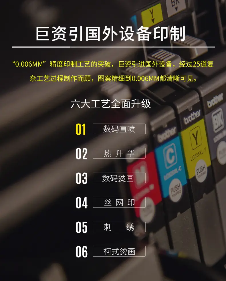 巨资引国外设备印制