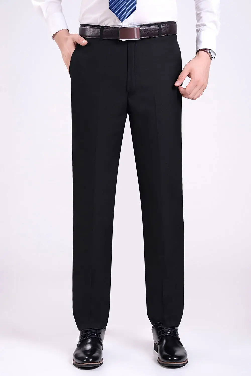 New Winter Men's Velvet Trousers with Heat Tech Design - Image 5