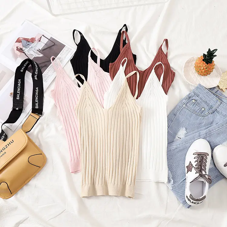 2024 Summer Knitted Camisole Women's Top - Image 7