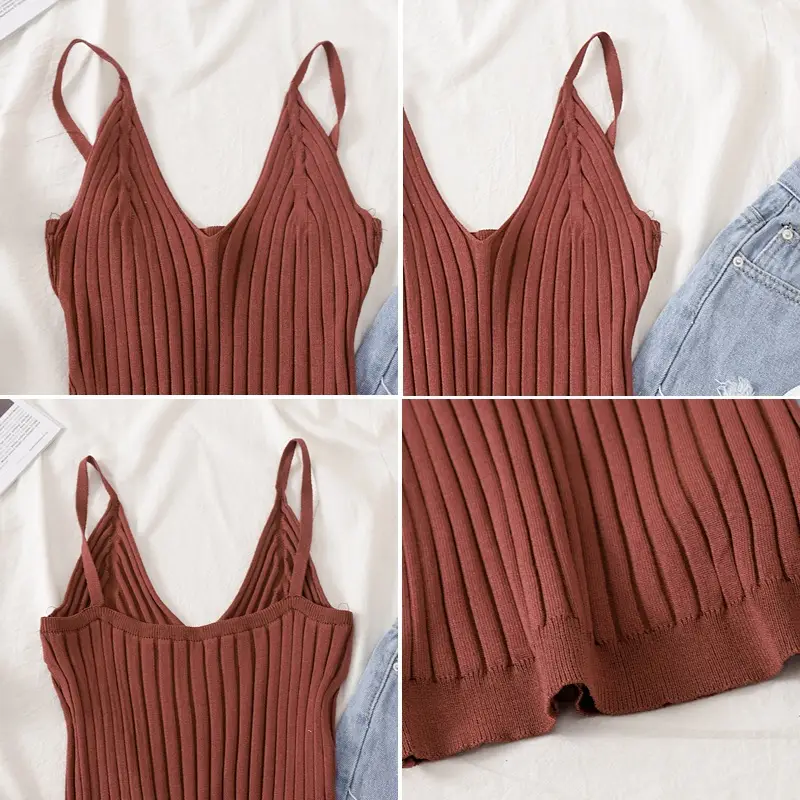 2024 Summer Knitted Camisole Women's Top - Image 9