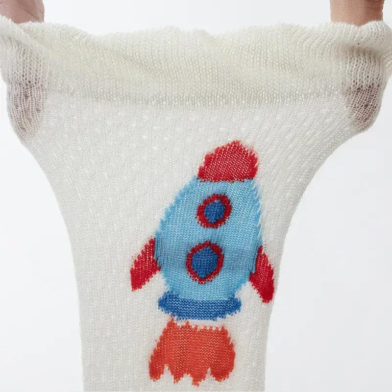 Baby Cotton Knee High Socks for Girls Summer - Image 8