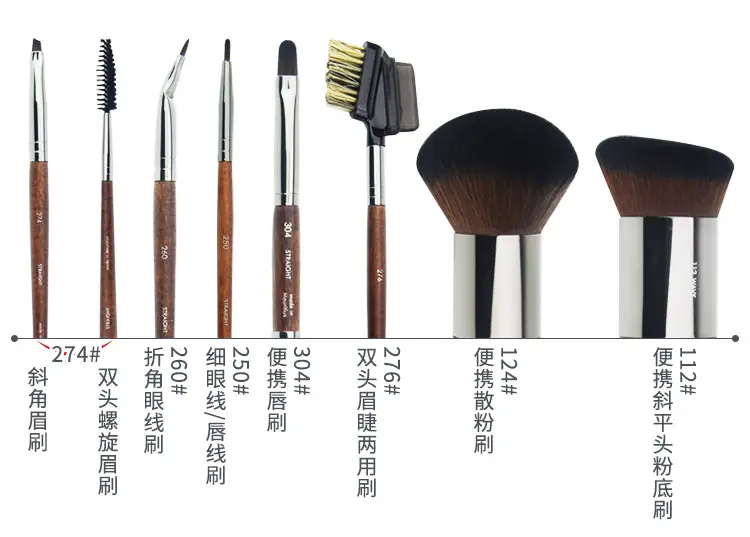 Muforever Makeup Brush Set Cangzhou Pure White — feature 12