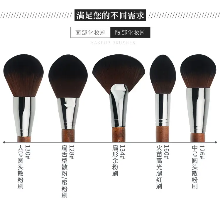 Muforever Makeup Brush Set Cangzhou Pure White — feature 8