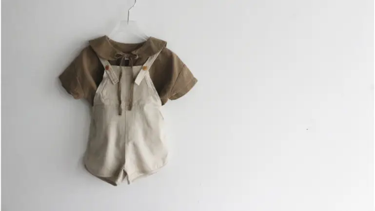2026 Spring Boys Cotton Linen T-Shirt Brown Beige — feature 9