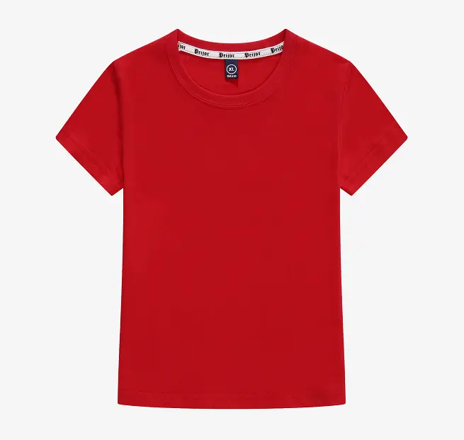 Men Black Cotton T-Shirt Short Sleeve Base Shirt - Image 2