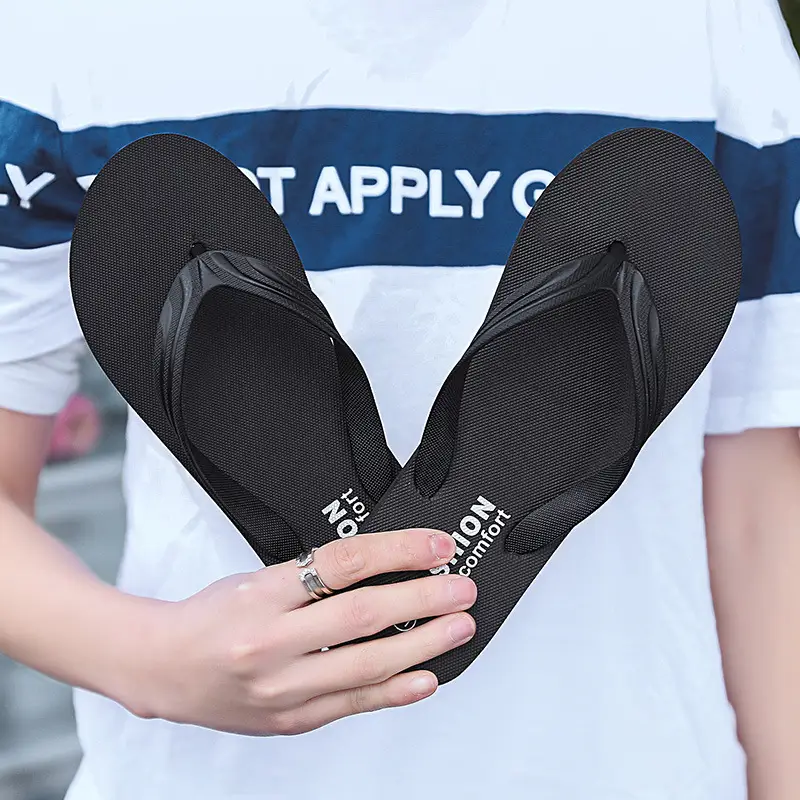 Men's Red EVA Flip-Flops Summer Casual Sandals