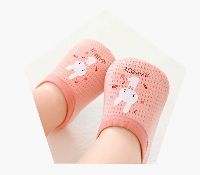 Pink Duck Print Baby Floor Socks for Toddler Girls β feature 14