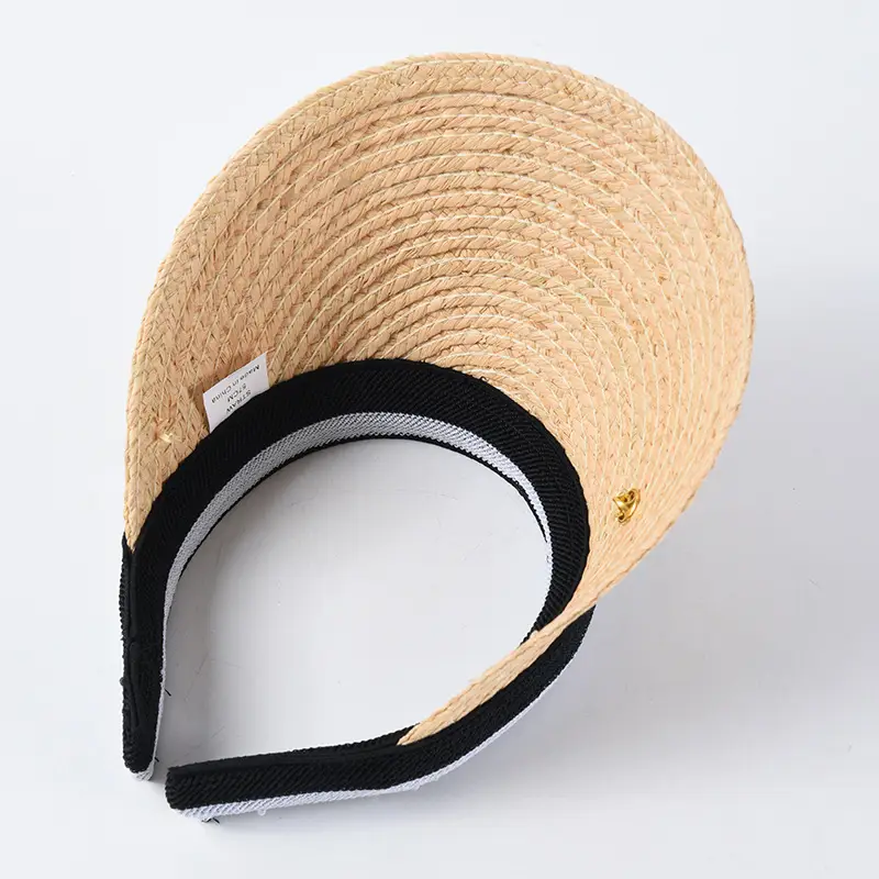 Celebraity Straw Sun Hat with Butterfly Decor - Image 4