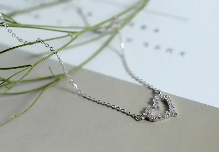 Moonlight Stone Necklace for Women Silver 925 Sterling — feature 13