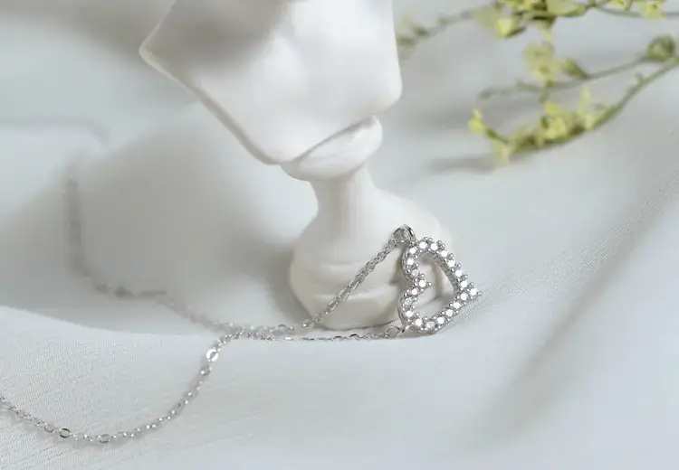 Moonlight Stone Necklace for Women Silver 925 Sterling — feature 14