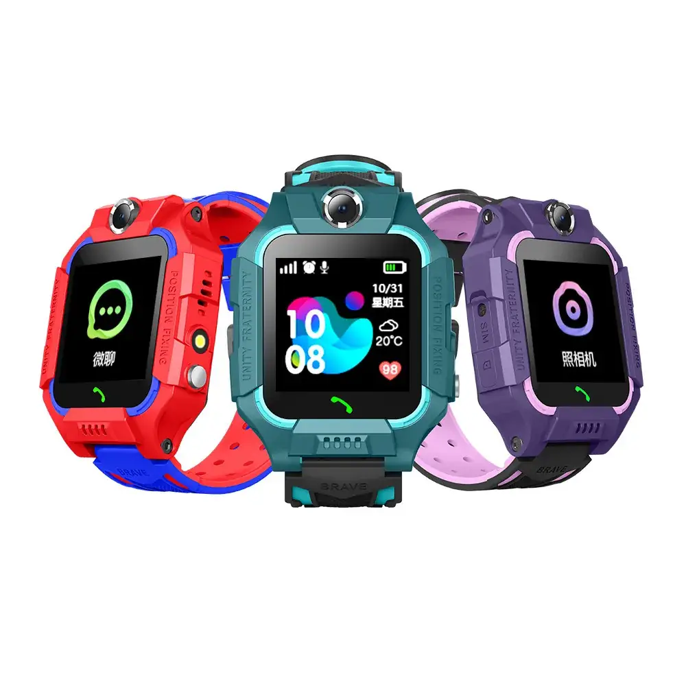 Purple Touch Screen Smart Watch for Kids - Image 12