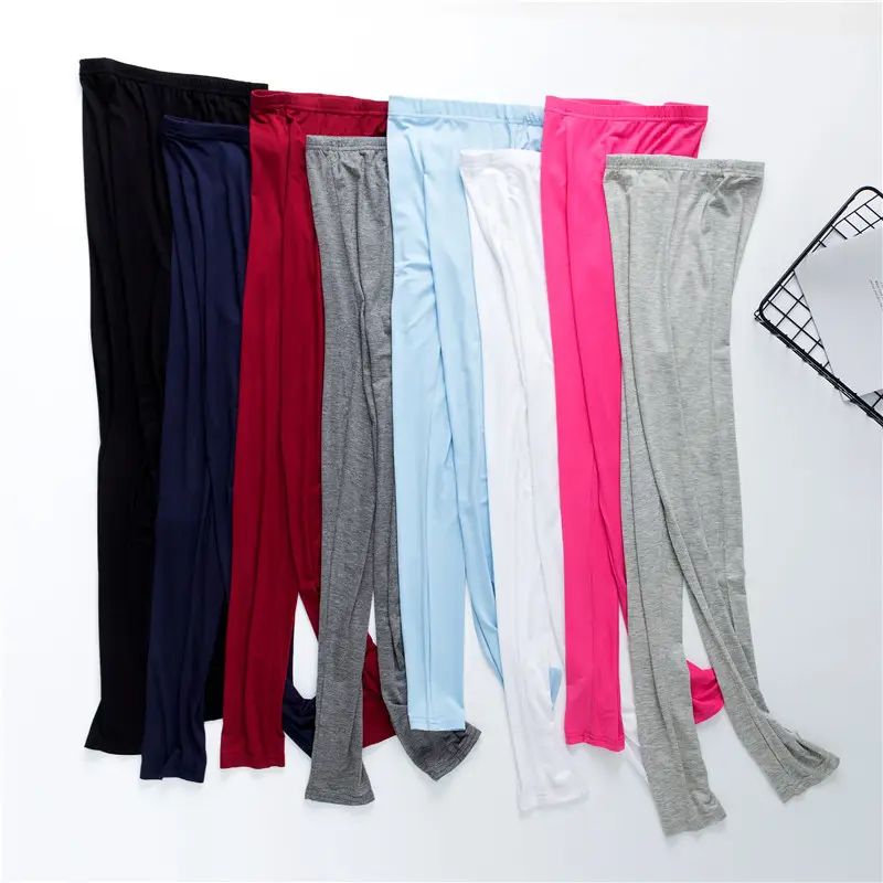 Women's New Modal Leggings Slim Fit Candy Color