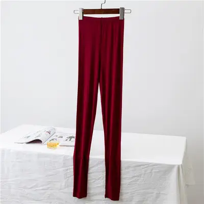 Women's New Modal Leggings Slim Fit Candy Color