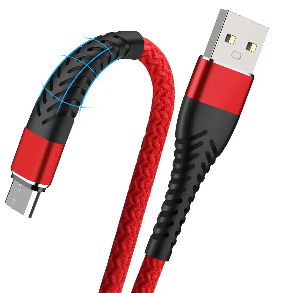 Super Fast Charging Braided Data Cable 2.4A