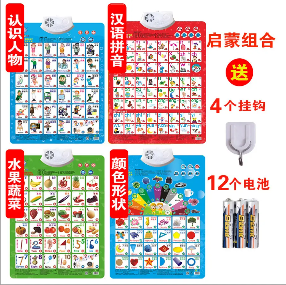 Pinyin Audio Wall Chart for Kids Early Learning - Image 10