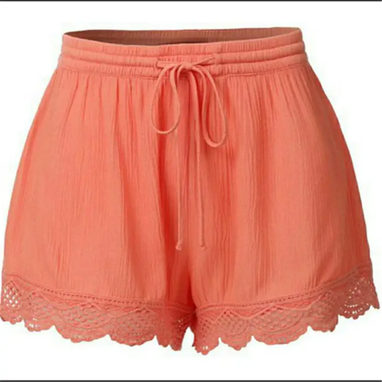2025 Summer Lace-Up Shorts Women Large - Image 9