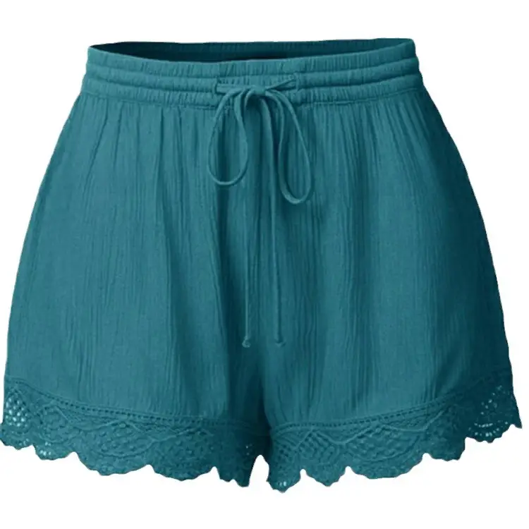 2025 Summer Lace-Up Shorts Women Large - Image 12