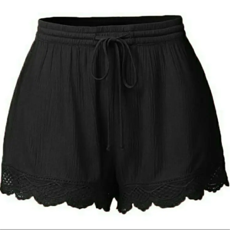 2025 Summer Lace-Up Shorts Women Large - Image 2