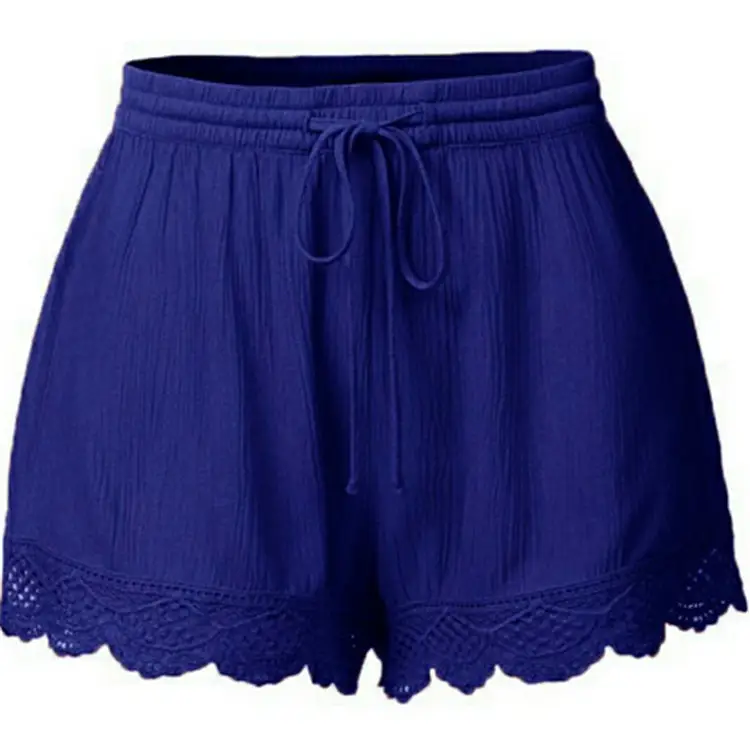 2025 Summer Lace-Up Shorts Women Large - Image 3