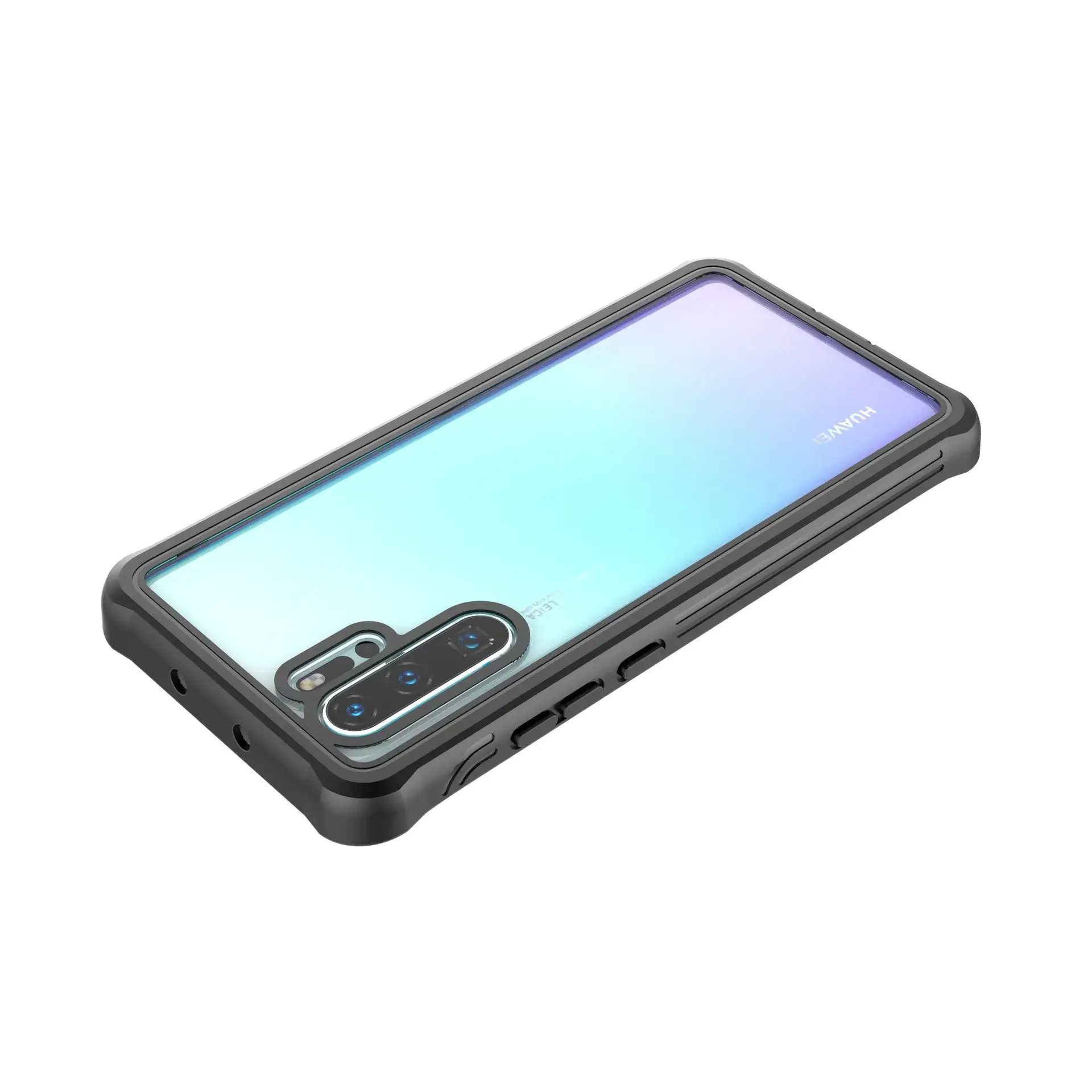 Three-In-One Shockproof Phone Case Transparent Huawei P30pro - Image 5