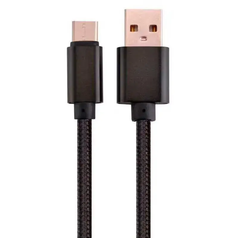 Nylon Braided Fast Charging Mobile Data Cable - Image 3