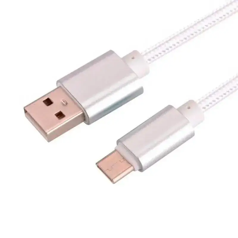 Nylon Braided Fast Charging Mobile Data Cable - Image 5