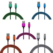 Nylon Braided Fast Charging Mobile Data Cable — feature 11