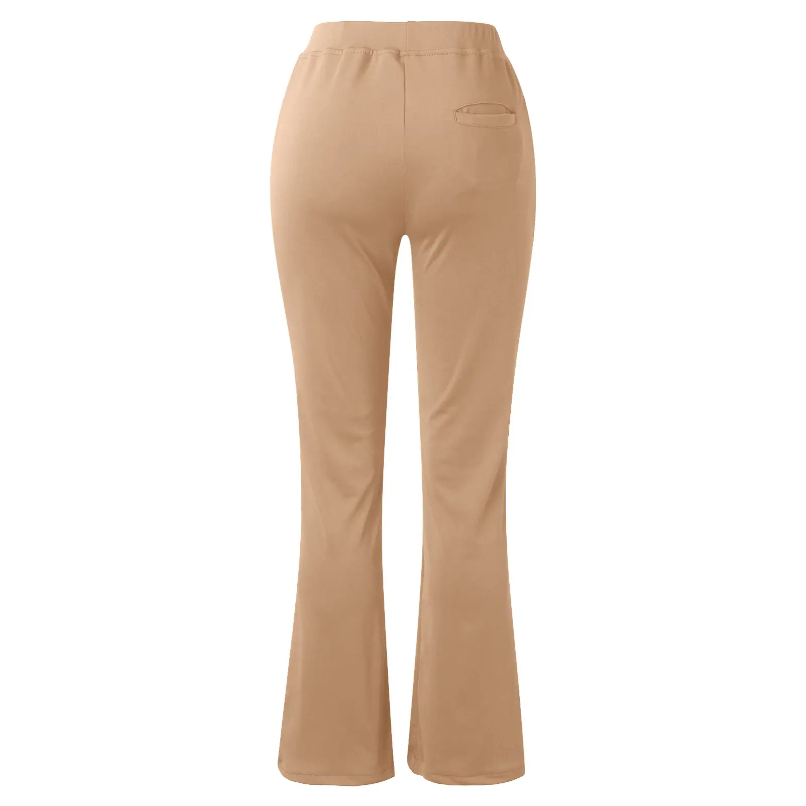 Women's Grey High Waist Yoga Pants Tummy Control — feature 19