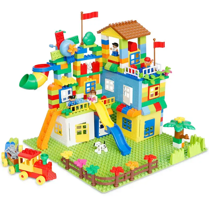 Large particles compatible with Lego castle 18003 assembled children's baby 3-6 years old a generation of hair toys - Image 5