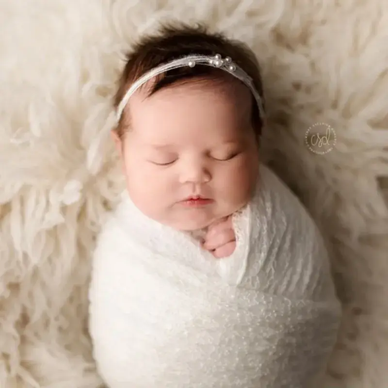 Newborn Wrapped Bath Mat Heart Shaped Baby Bath Set - Image 9