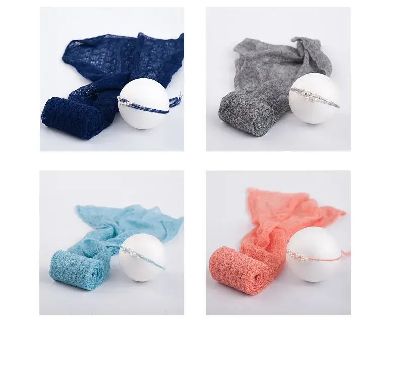 Newborn Wrapped Bath Mat Heart Shaped Baby Bath Set — feature 4
