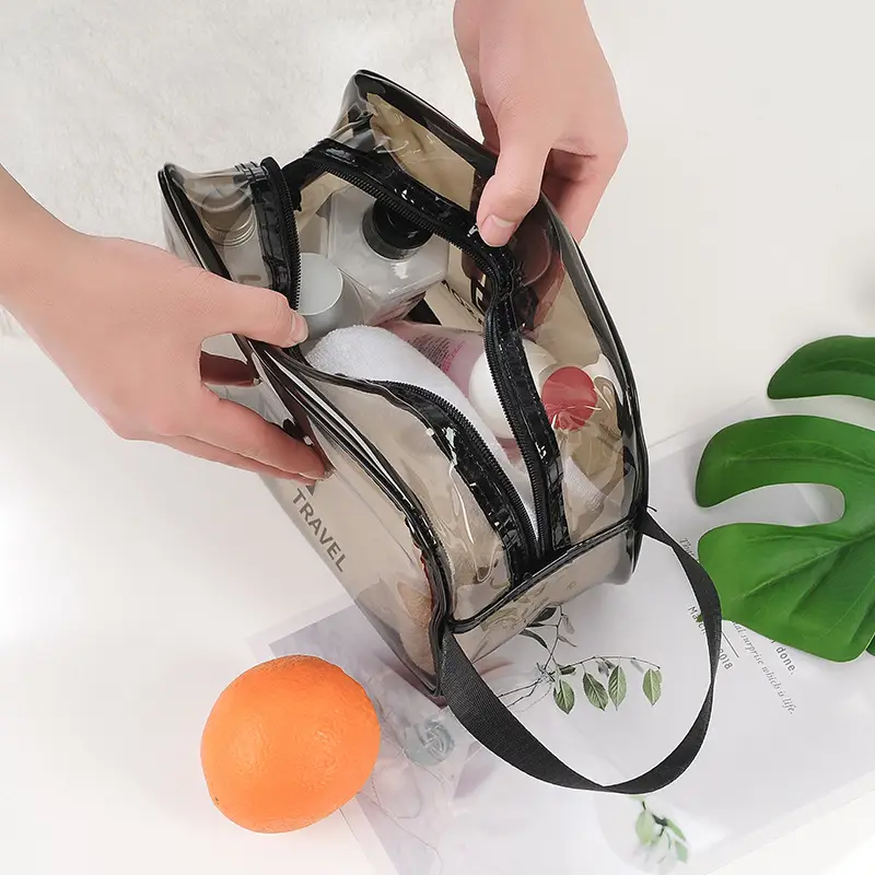 Transparent Travel Cosmetic Storage Bag Large Waterproof Pvc - Image 5