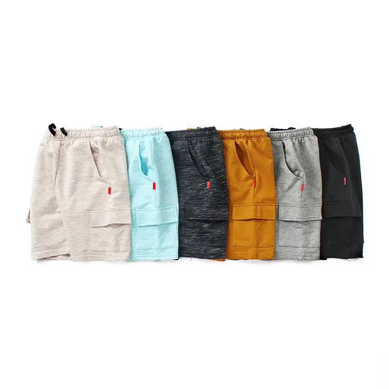 Children's Gray Cargo Shorts Large Summer Pants - Image 10