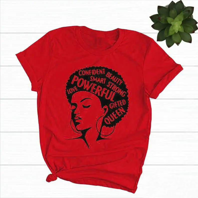 Confident Beauty T-Shirt with Smart Letter Design Grey - Image 9