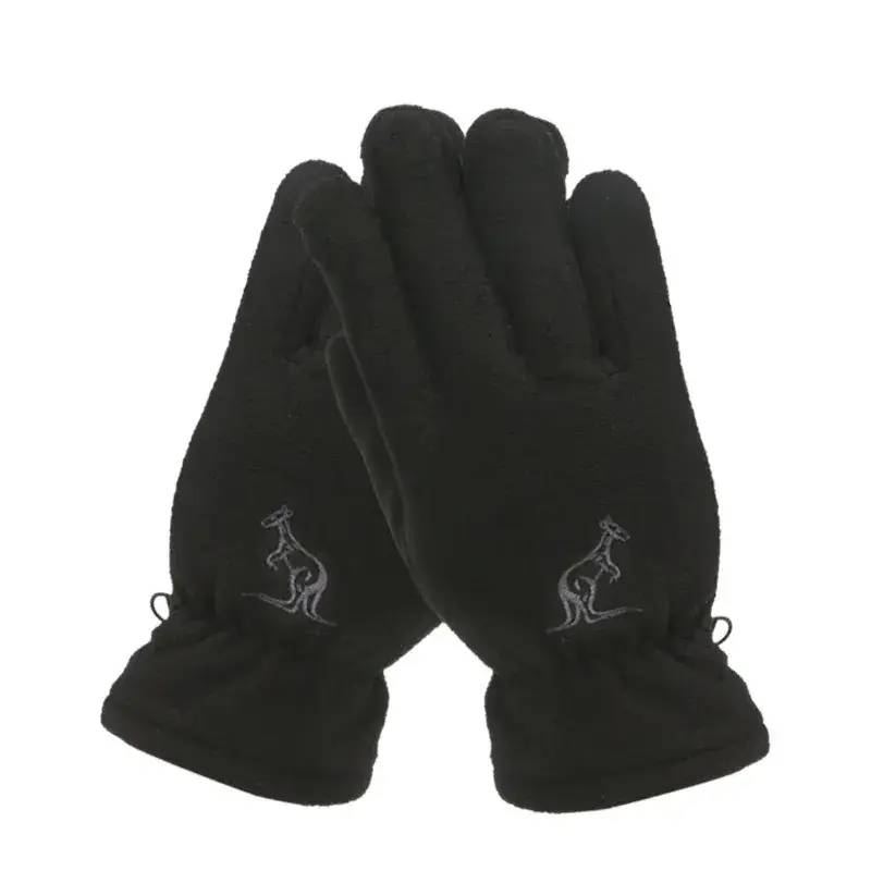 Winter Ski Gloves Black Non-Slip Warm Winter Hiking Motorcycle - Image 4