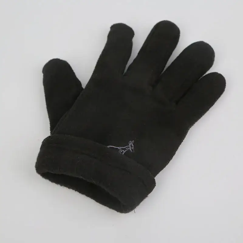 Winter Ski Gloves Black Non-Slip Warm Winter Hiking Motorcycle - Image 5