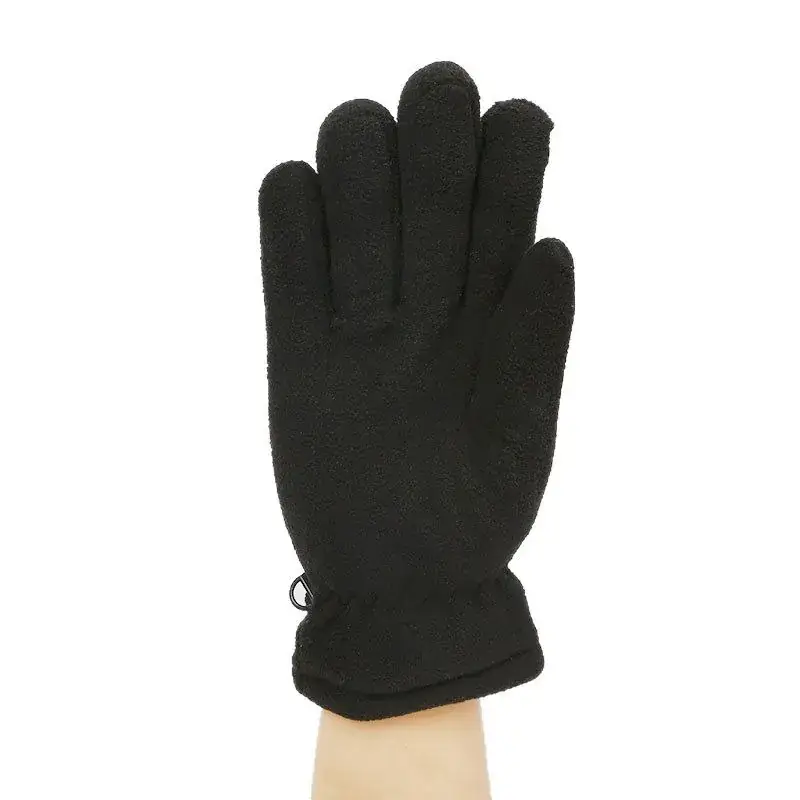 Winter Ski Gloves Black Non-Slip Warm Winter Hiking Motorcycle - Image 6
