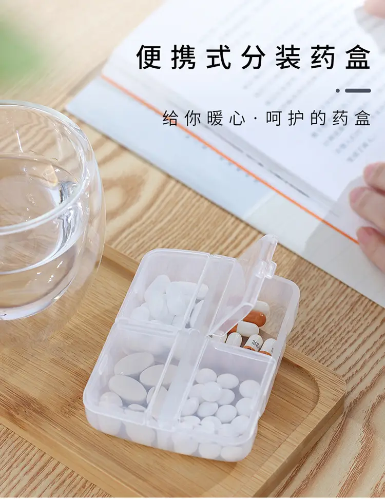 Portable Mini Medicine Box One Week Packing — feature 2